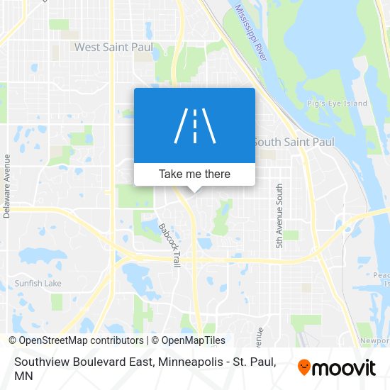 Mapa de Southview Boulevard East