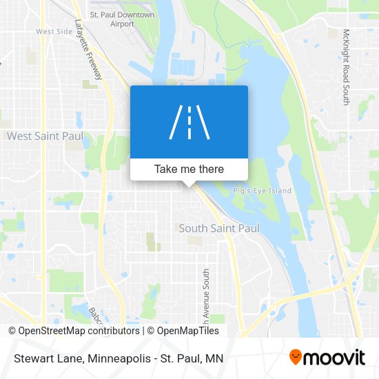 Mapa de Stewart Lane