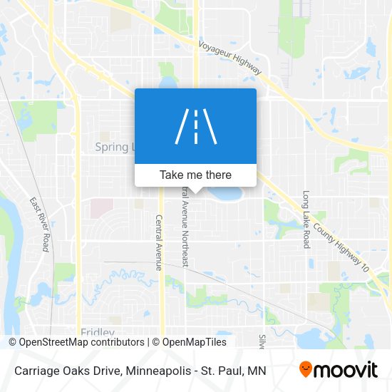 Carriage Oaks Drive map
