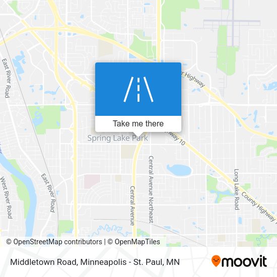 Mapa de Middletown Road