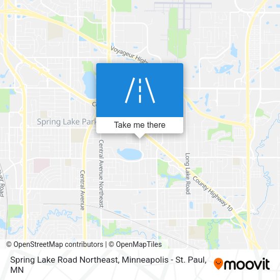 Mapa de Spring Lake Road Northeast