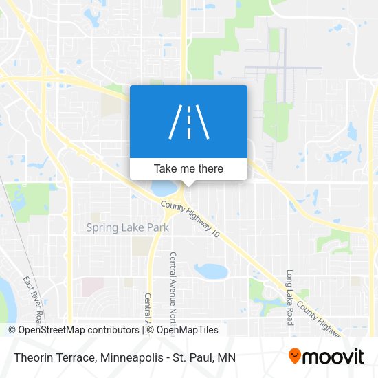 Theorin Terrace map