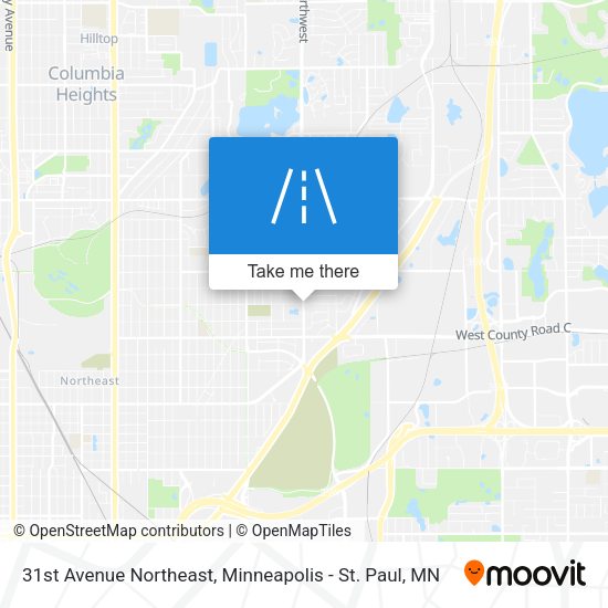 Mapa de 31st Avenue Northeast
