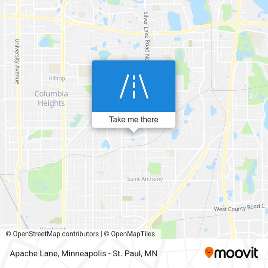 Apache Lane map