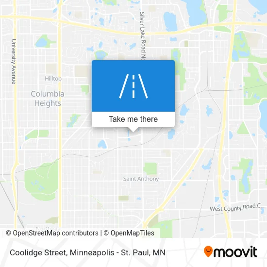 Coolidge Street map