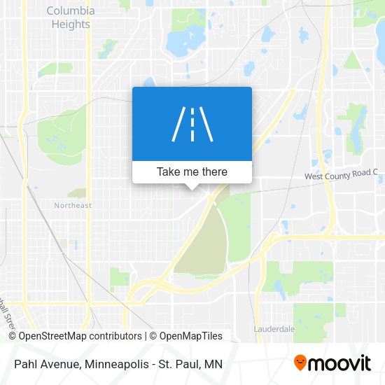 Mapa de Pahl Avenue