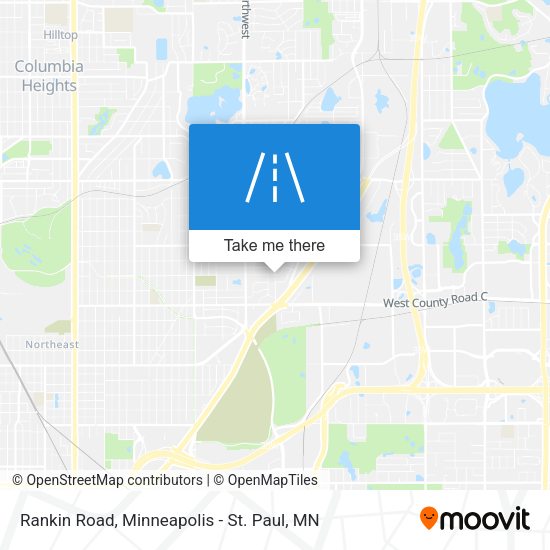 Mapa de Rankin Road
