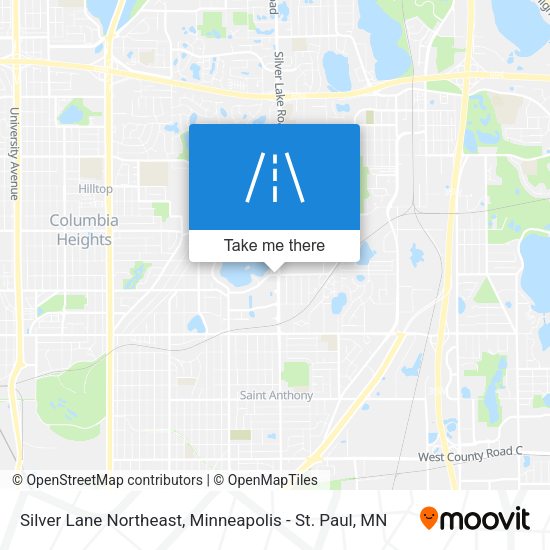 Mapa de Silver Lane Northeast