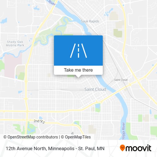 Mapa de 12th Avenue North