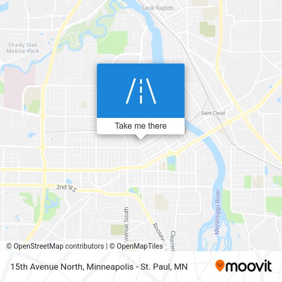 Mapa de 15th Avenue North