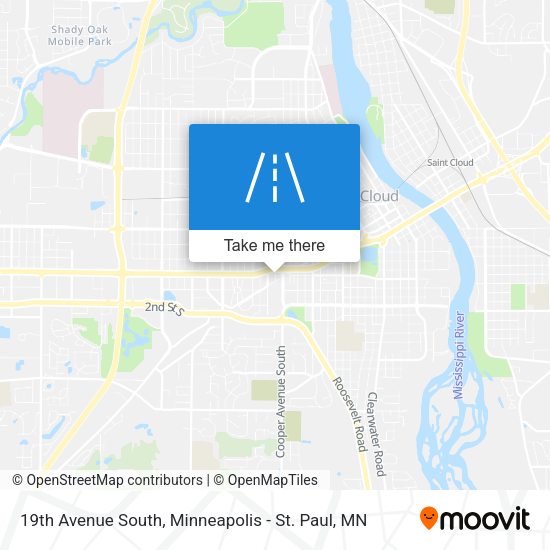 Mapa de 19th Avenue South