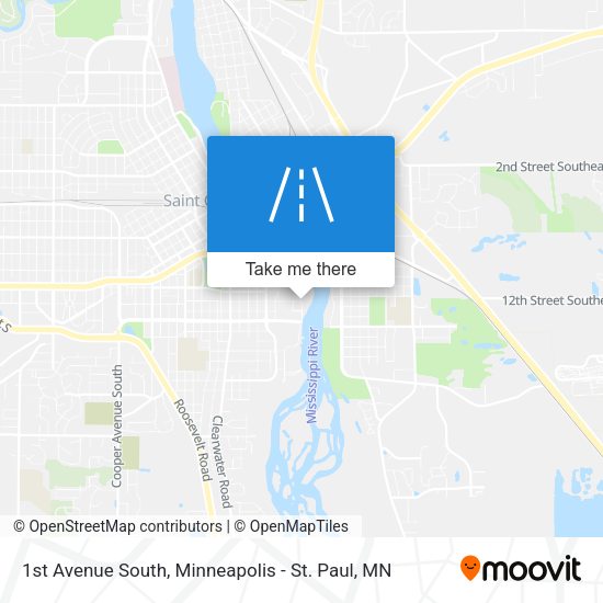 Mapa de 1st Avenue South