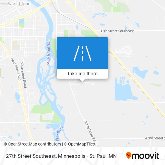Mapa de 27th Street Southeast