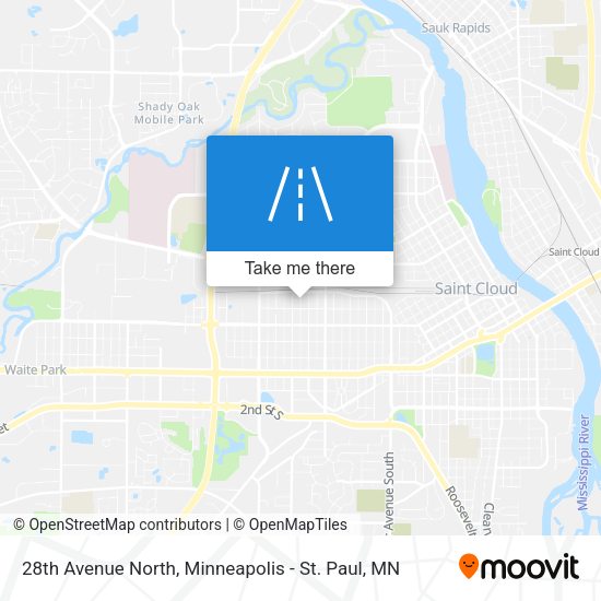 Mapa de 28th Avenue North