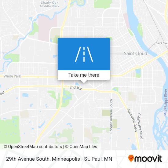 Mapa de 29th Avenue South
