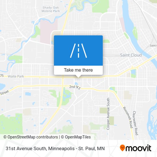 Mapa de 31st Avenue South