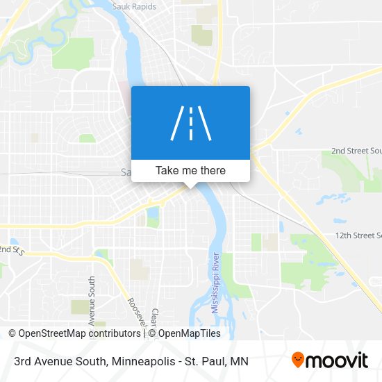 3rd Avenue South map