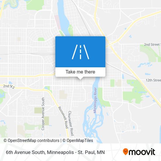 Mapa de 6th Avenue South