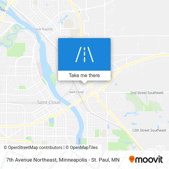 Mapa de 7th Avenue Northeast