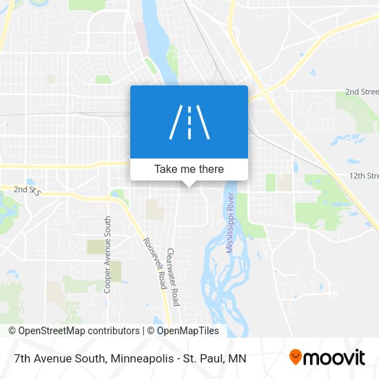 Mapa de 7th Avenue South
