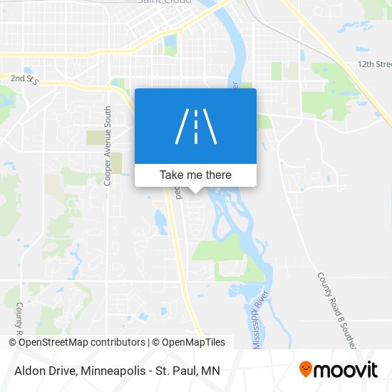 Aldon Drive map