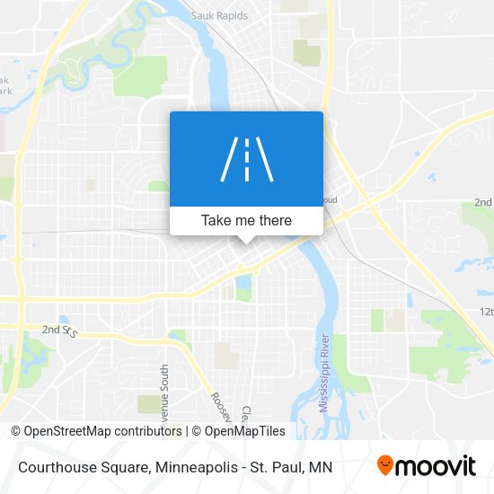 Courthouse Square map