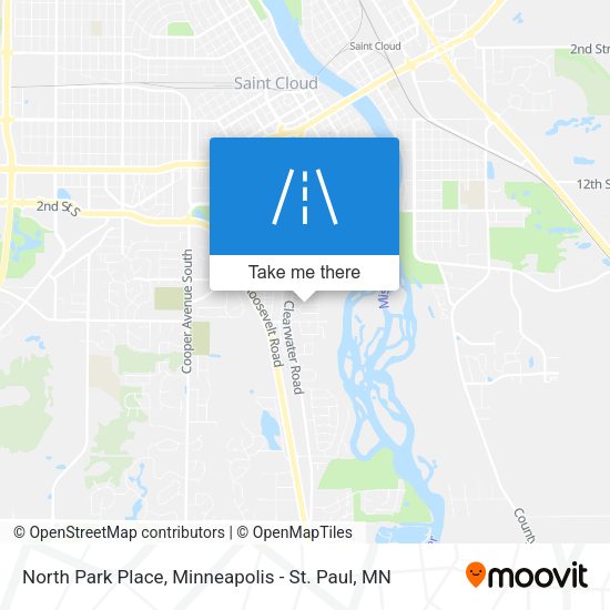 North Park Place map