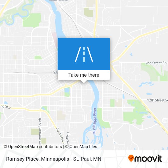 Ramsey Place map