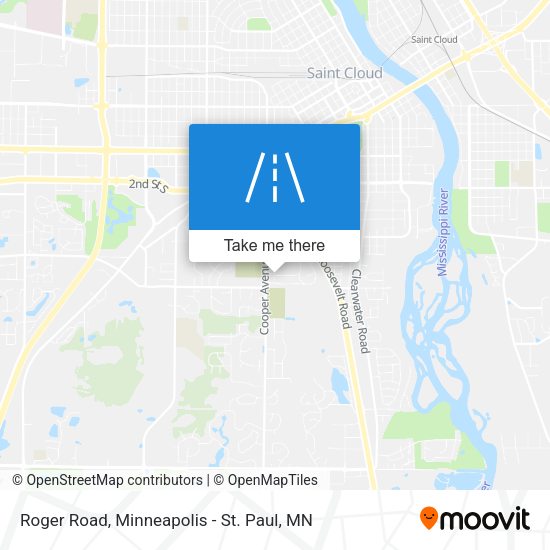 Mapa de Roger Road
