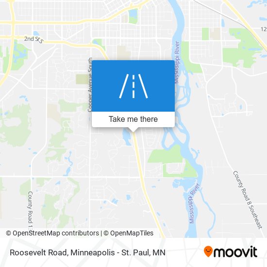 Roosevelt Road map