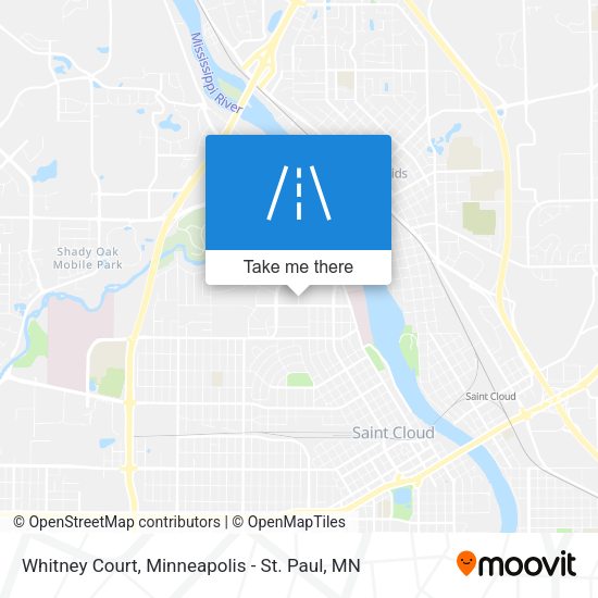 Whitney Court map