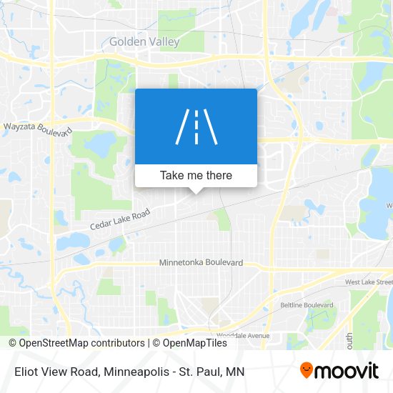 Mapa de Eliot View Road