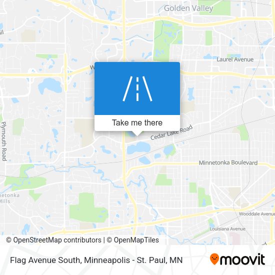 Mapa de Flag Avenue South