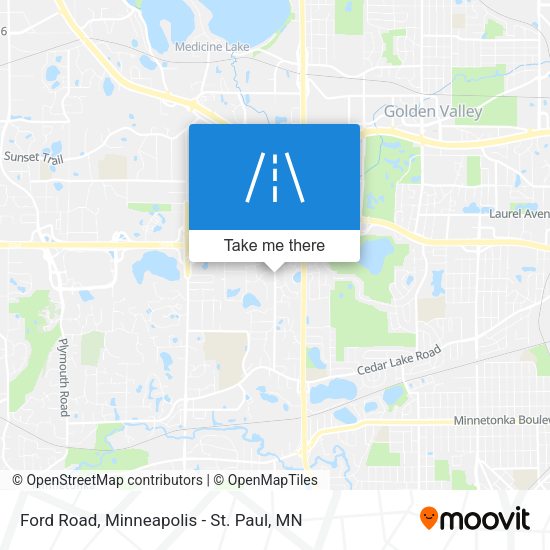 Mapa de Ford Road
