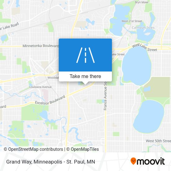 Grand Way map