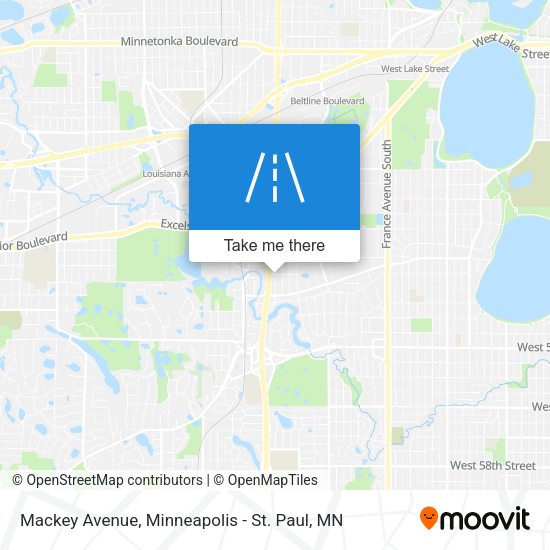 Mapa de Mackey Avenue