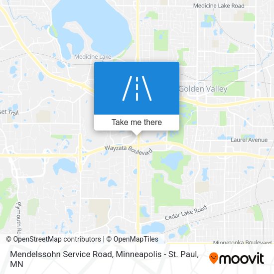 Mendelssohn Service Road map