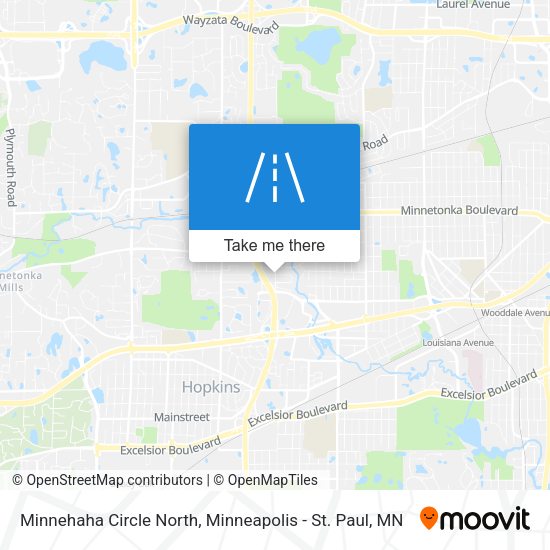 Mapa de Minnehaha Circle North