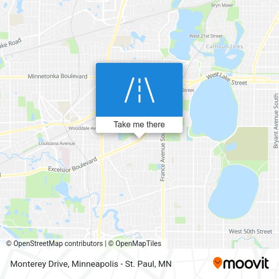 Mapa de Monterey Drive