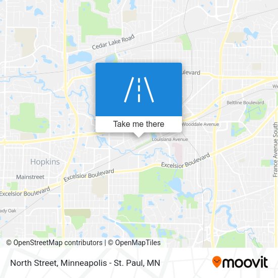 Mapa de North Street