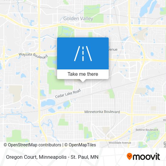 Oregon Court map