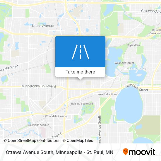 Ottawa Avenue South map