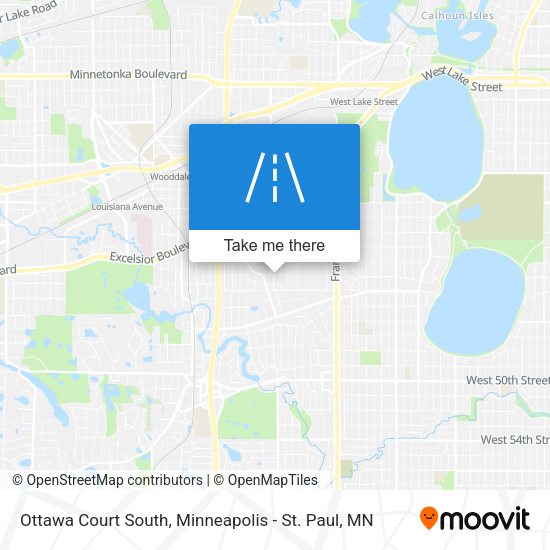 Mapa de Ottawa Court South