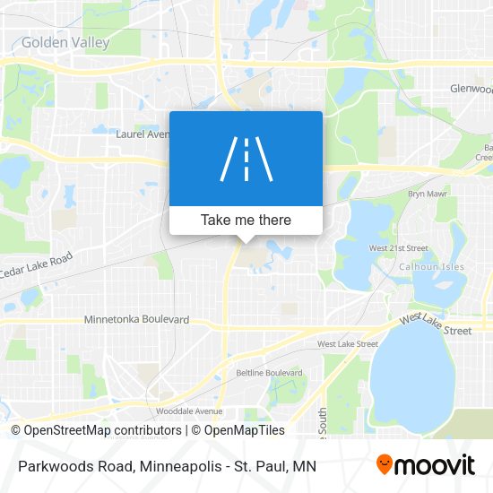 Mapa de Parkwoods Road
