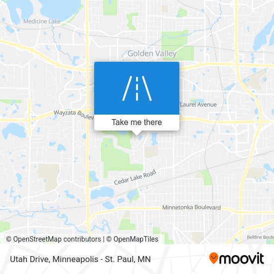 Utah Drive map