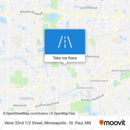 Mapa de West 32nd 1/2 Street