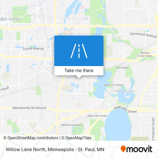 Mapa de Willow Lane North