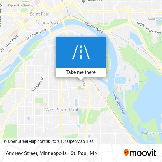Andrew Street map