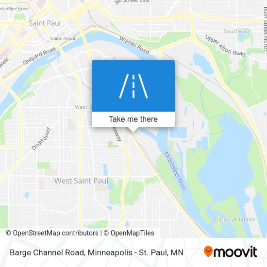 Mapa de Barge Channel Road