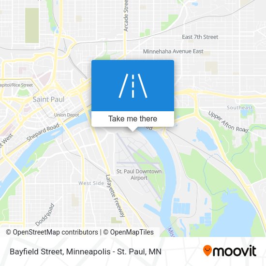 Bayfield Street map